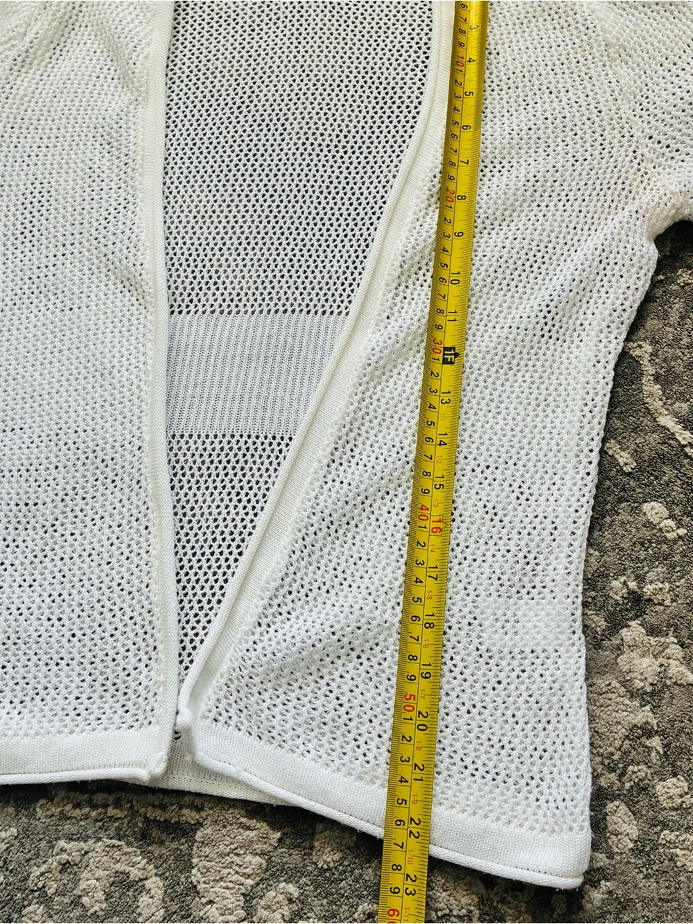 Joseph Cream Open-Knit Lightweight Cardigan - Picture 4 of 8
